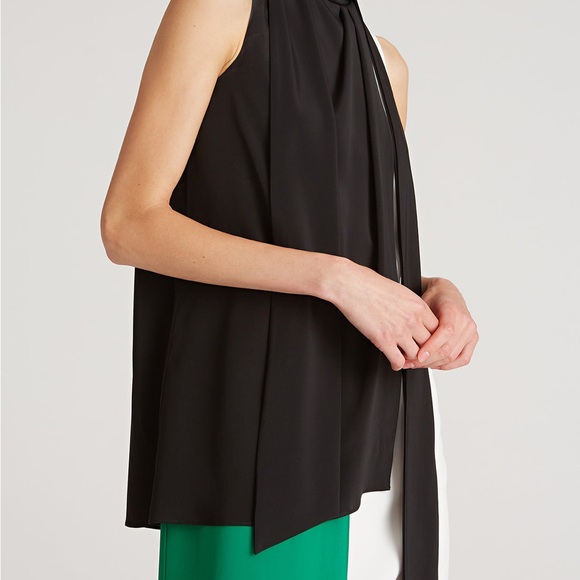 Halston tri color dress - Picture 3 of 11